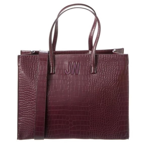 Jason Wu black cherry crock tote - Picture 1 of 9